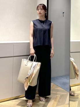 「キャンバス」｜FUYUKIさん（レディース・167cm）の夏コーディネート