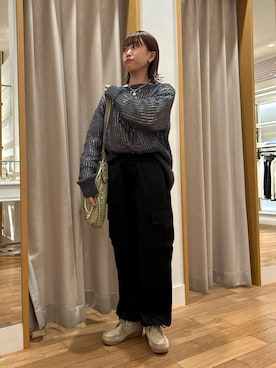 エモリさん（レディース・157cm）の秋コーディネート