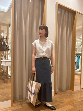 エモリさん(レディース・157cm)の夏コーディネート