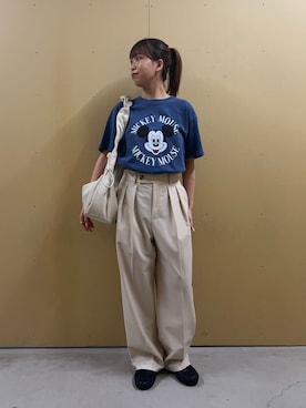 「ポニーテール」｜エモリさん（レディース・157cm・20代）の夏コーディネート