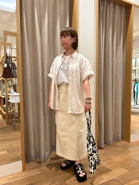 エモリさん（レディース・157cm）の夏コーディネート