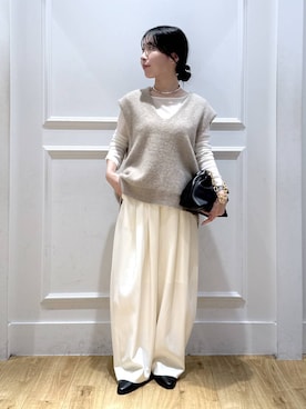 「A part by（アパートバイ）のアイテム」を使った、moriさん（レディース・148cm）の秋コーディネート