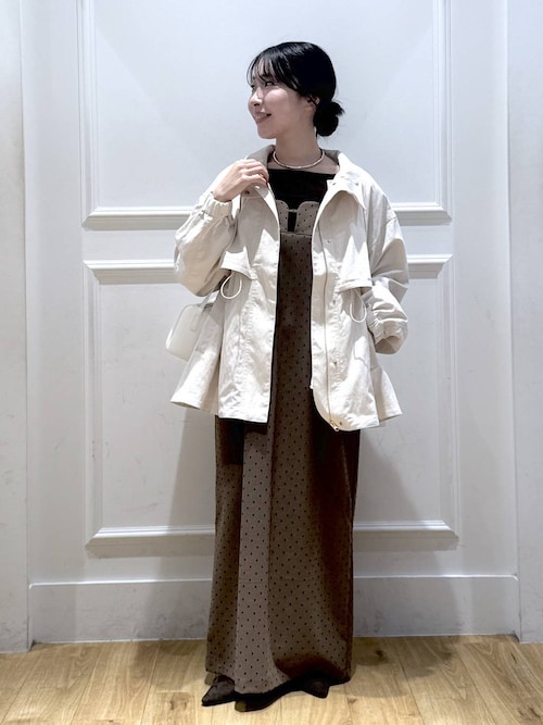 Apart by lowrys 2way スタンドブルゾン ライトベージュ Apart by lowrys 2way スタンドブルゾン ライトベージュ - メルカリ