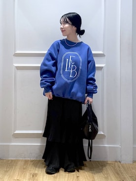 「A part by（アパートバイ）のワンショルカナグツキバッグ（ハンドバッグ）」を使った、moriさん（レディース・148cm）の秋コーディネート