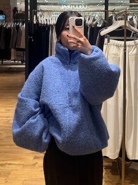 「アイテム（ブルゾン）」を使った、moriさん（レディース・148cm・20代）の秋コーディネート