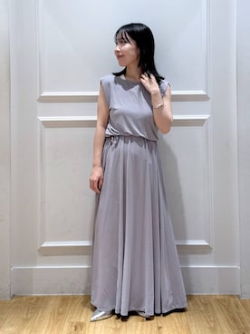 「アイテム（パンプス）」を使った、moriさん（レディース・148cm）の夏コーディネート