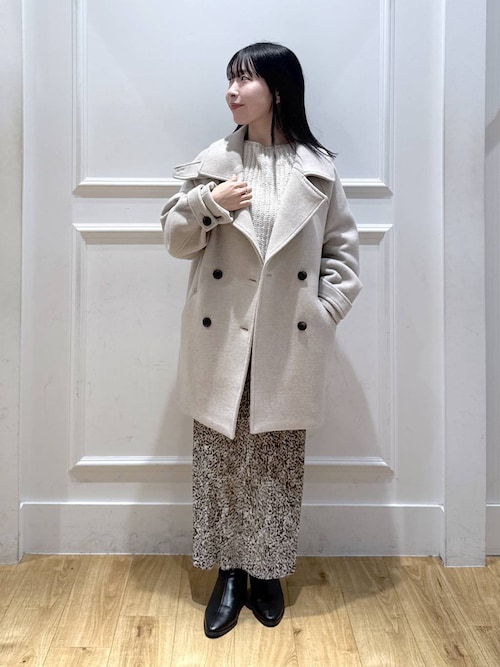 【メル48074さま専用】スーパー100 2WAYコート　アパートバイローリーズ スーパー100 2WAYコート（ピーコート）｜A part by（アパートバイ）の