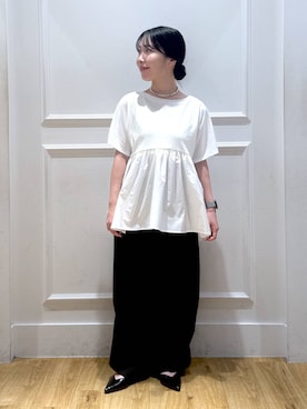 「アイテム（アクセサリー）」を使った、moriさん（レディース・148cm）の夏コーディネート
