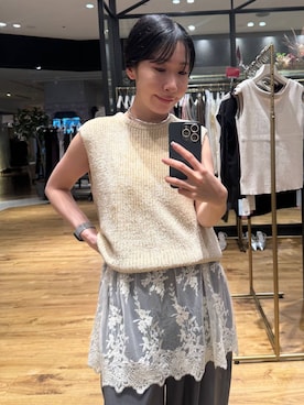 「アイテム（チュニック）」を使った、moriさん（レディース・148cm・20代）の夏コーディネート