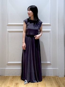 「A part by（アパートバイ）のアイテム（ワンピース/ドレス）」を使った、moriさん（レディース・148cm）の夏コーディネート