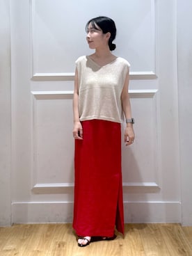 「アイテム（サンダル）」を使った、moriさん（レディース・148cm・20代）の夏コーディネート