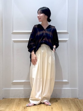 「A part by（アパートバイ）のアイテム」を使った、moriさん（レディース・148cm）の秋コーディネート