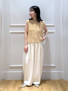 「A part by（アパートバイ）のアイテム」を使った、moriさん（レディース・148cm）の夏コーディネート