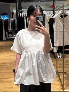 「A part by（アパートバイ）のアイテム」を使った、moriさん（レディース・148cm）の夏コーディネート