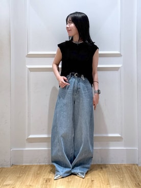 「アイテム（パンプス）」を使った、moriさん（レディース・148cm）の夏コーディネート