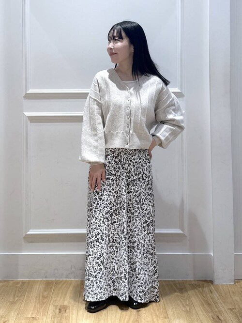 セール】フラワープリントナロースカート（スカート）｜A part by