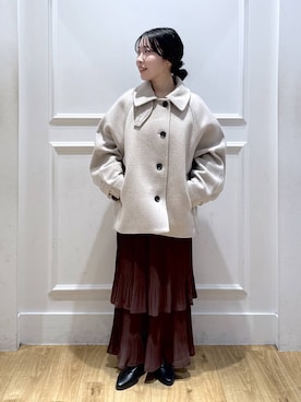 「A part by（アパートバイ）のアイテム」を使った、moriさん（レディース・148cm）の秋コーディネート