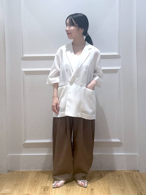 セール】スラックスコクーンボリュームパンツ（スラックス）｜A