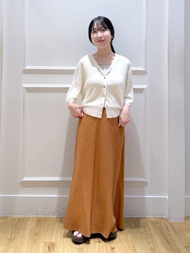 「OOFOS（ウーフォス）の【OOFOS(ウーフォス)】OOmega（サンダル、ブラック系）」を使った、moriさん（レディース・148cm）の夏コーディネート