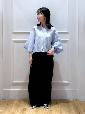 「アイテム（パンプス）」を使った、moriさん（レディース・148cm・20代）の夏コーディネート