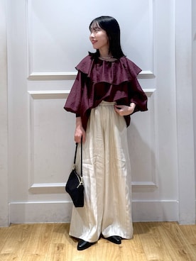 「アイテム（ブーツ）」を使った、moriさん（レディース・148cm・20代）の秋コーディネート