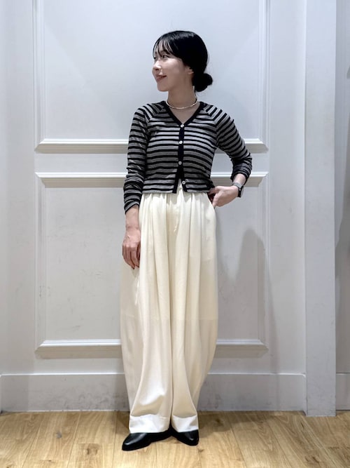 スラックスコクーンボリュームパンツ（スラックス）｜A part by