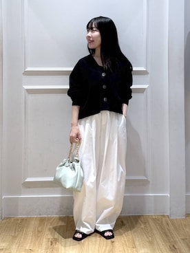 「A part by（アパートバイ）のアイテム」を使った、moriさん（レディース・148cm）の春コーディネート