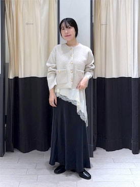 「A part by（アパートバイ）のアイテム（ブーツ）」を使った、moriさん（レディース・148cm）の秋コーディネート