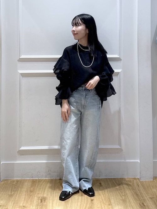 セレモニー】C*フリルスリーブブラウス（シャツ/ブラウス）｜A part by