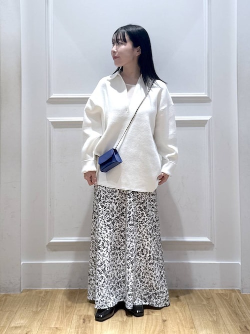 セール】フラワープリントナロースカート（スカート）｜A part by