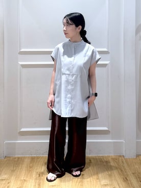 「アイテム（サンダル）」を使った、moriさん（レディース・148cm・20代）の夏コーディネート