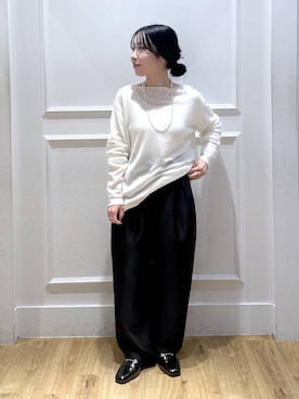 「A part by（アパートバイ）のアイテム（アクセサリー）」を使った、moriさん（レディース・148cm）の秋コーディネート