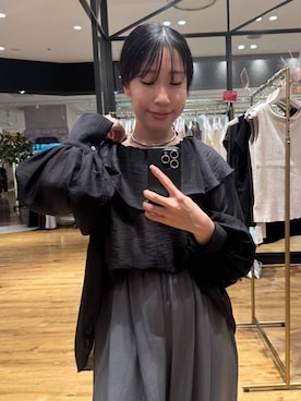 「A part by（アパートバイ）のネックカフ（ネックレス）」を使った、moriさん（レディース・148cm・20代）の夏コーディネート