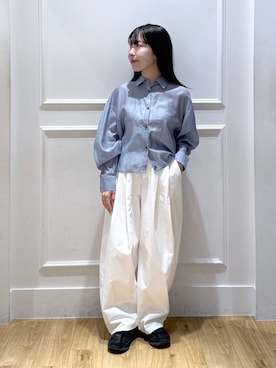 「A part by（アパートバイ）のアイテム」を使った、moriさん（レディース・148cm）の春コーディネート