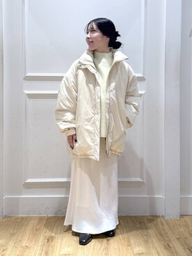 「A part by（アパートバイ）のアイテム（ジャケット/アウター）」を使った、moriさん（レディース・148cm）の秋コーディネート