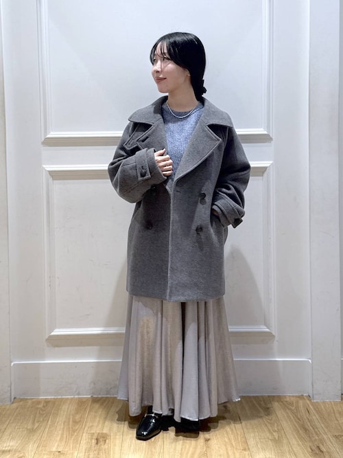 スーパー100 2WAYコート（ピーコート）｜A part by（アパートバイ）の