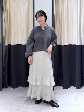 「A part by（アパートバイ）のアイテム（ブーツ）」を使った、moriさん（レディース・148cm）の秋コーディネート