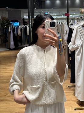 「A part by（アパートバイ）のSUSバングル（バングル/リストバンド）」を使った、moriさん（レディース・148cm・20代）の夏コーディネート