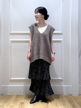 「A part by（アパートバイ）のアイテム」を使った、moriさん（レディース・148cm）の秋コーディネート