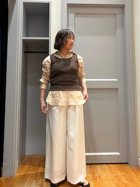 「grace grace （グラスグラス）のアイテム」を使った、yamaiさん（レディース・163cm）の春コーディネート