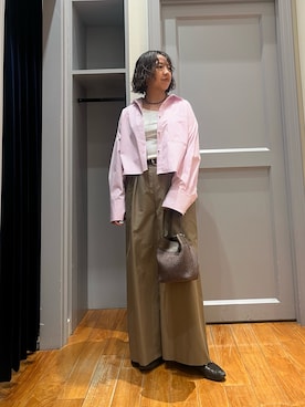 「NOLLEY’S（ノーリーズ）のアイテム」を使った、yamaiさん（レディース・163cm）の春コーディネート