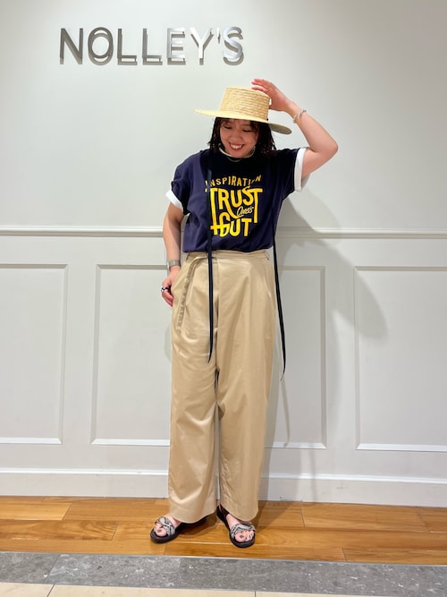 ウォッシャブルラップパンツストレッチ