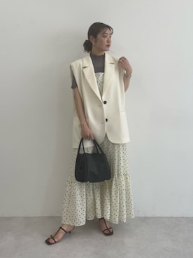 asunaさん（レディース・162cm）の夏コーディネート