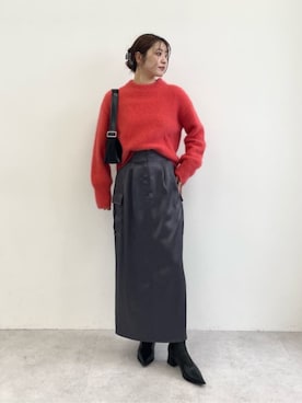 asunaさん（レディース・162cm）の秋コーディネート