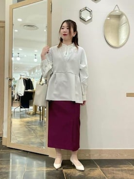 saki7211さん（レディース・157cm）の冬コーディネート