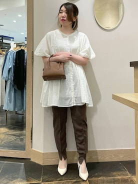 saki7211さん（レディース・157cm）の夏コーディネート