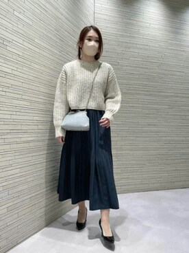 saki7211さん（レディース・157cm）の冬コーディネート