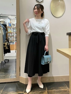 「アイテム（スカート）」を使った、saki7211さん（レディース・157cm・30代）の夏コーディネート