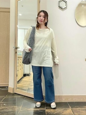 saki7211さん(レディース・157cm)の冬コーディネート