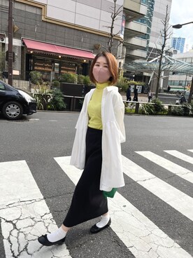 saki7211さん（レディース・157cm）の冬コーディネート